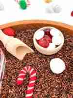 Hot Cocoa Sensory Bin - Image 5