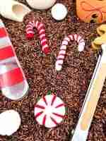 Hot Cocoa Sensory Bin - Image 6