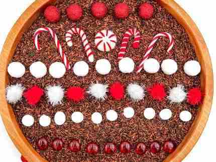 Hot Cocoa Sensory Bin - Image 8
