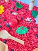Ladybug Sensory Bin