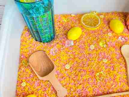 Lemonade Sensory Bin - Image 7