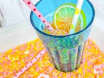 Lemonade Sensory Bin - Image 4
