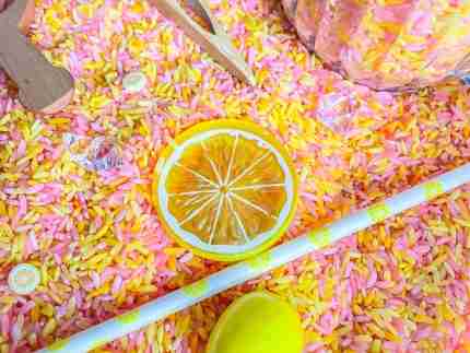 Lemonade Sensory Bin - Image 8