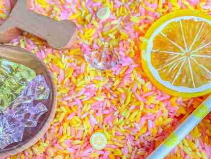 Lemonade Sensory Bin - Image 3