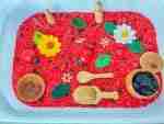 Ladybug Sensory Bin