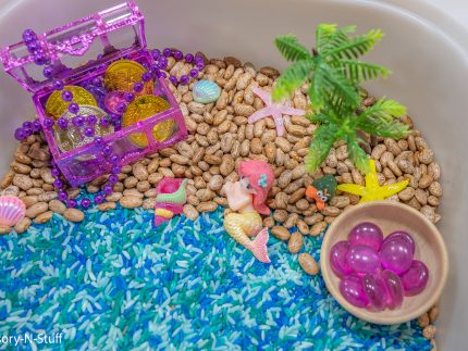 Mermaid Sensory Bin - Image 7