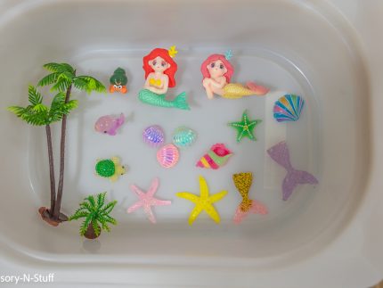 Mermaid Sensory Bin - Image 9