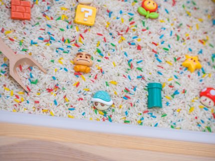 Super Mario Sensory Bin - Image 7