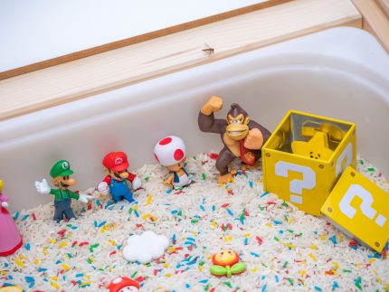 Super Mario Sensory Bin - Image 4