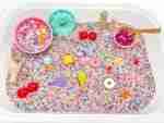 Sweets Sensory bin