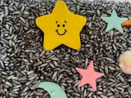 Outer Space Sensory Bin - Bunny - Image 12