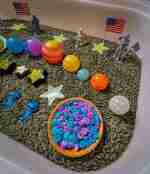 Outer Space Sensory Bin - Planets - Image 5