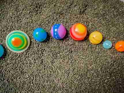 Outer Space Sensory Bin - Planets - Image 6