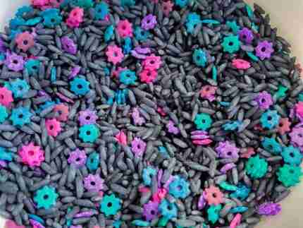 Outer Space Sensory Bin - Bunny - Image 13