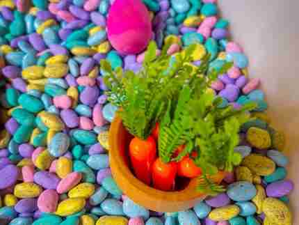 Pastel Beans Easter Sensory Bin - Image 5