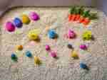 Pastel Beans Easter Sensory Bin - Image 9