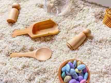 Pastel Beans Easter Sensory Bin - Image 10