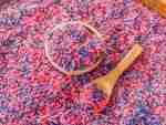 Pink N Purple Valentines Day Sensory Bin-7