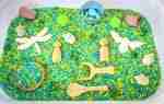 Wooden Animals Pond Sensory Bin