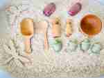 Wooden Animals Pond Sensory Bin