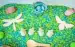 Wooden Animals Pond Sensory Bin