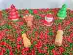 Popcorn Christmas Sensory bin 9