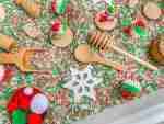 Snowman Christmas Sensory Bin - Image 7