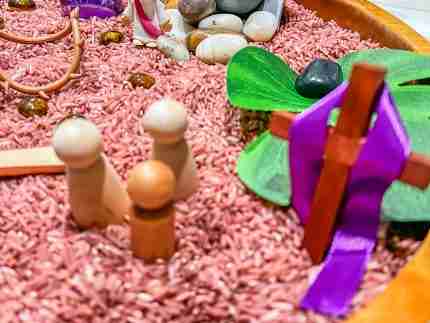 Real Easter Sensory Bin - Image 4