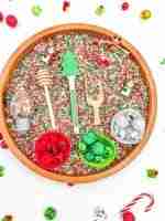 Toddler Reindeer Sensory Bin - Image 4