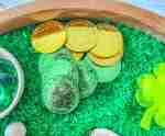 St. Patrick's Day Cauldron Sensory Bin