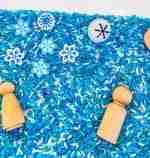 Small Winter Sensory bin-1