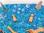 Small Winter Sensory bin-1
