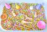 Pastel Chickpea Sensory Bin - Image 7