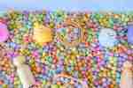 Pastel Chickpea Sensory Bin - Image 2