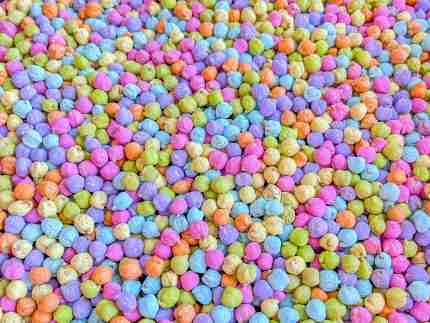 Pastel Chickpea Sensory Bin - Image 8