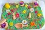 Spring Flower Sensory Bin
