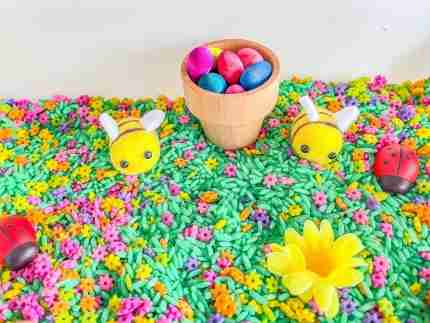Spring Flower Sensory Bin - Image 5