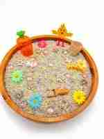 Pastel Spring Sensory Bin - Image 4
