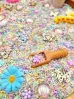 Pastel Spring Sensory Bin - Image 3