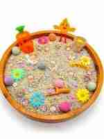 Pastel Spring Sensory Bin