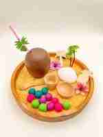 Tropical Beach Sensory Bin - Image 3