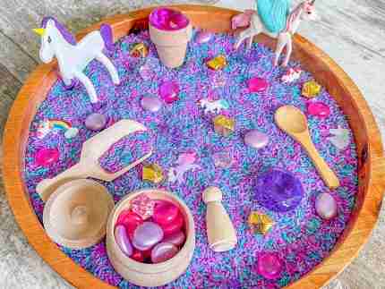Unicorn Sensory Bin - Image 7