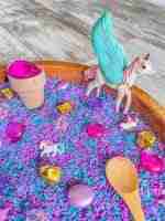 Unicorn Sensory Bin - Image 6