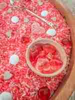 Valentine's Day Chocolates Sensory Bin