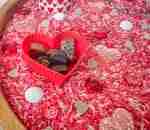 Valentine's Day Chocolates Sensory Bin