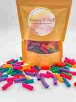 Rainbow Rigatoni Pasta Sensor Bin Filler