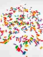 Rainbow Ziti Pasta Sensor Bin Filler