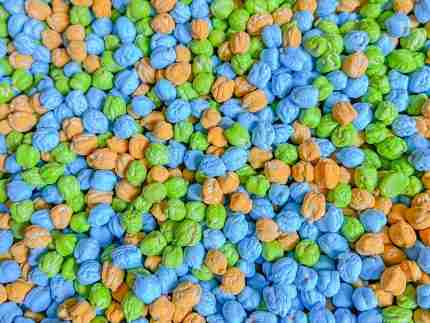 Dinosaur Chickpea Sensory Filler