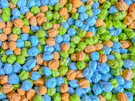 Dinosaur Chickpea Sensory Filler