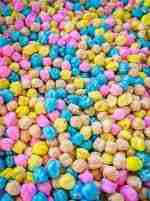 Candy Land Chickpea Sensory Filler
